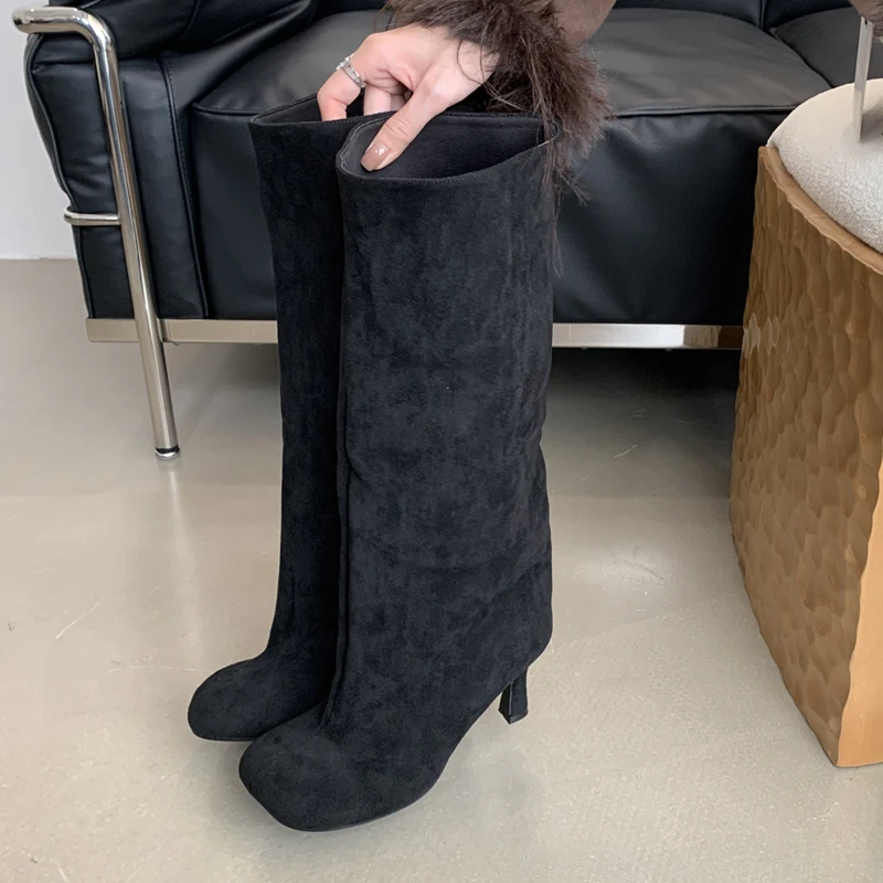 Eilyken Winter Street Style Ro - Knee High Boots Women ulasan dan harga
