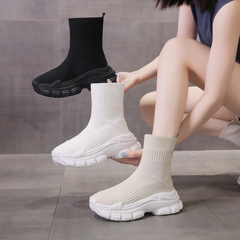 Sock boots women's summer new  - Sock Boot Women ulasan dan harga
