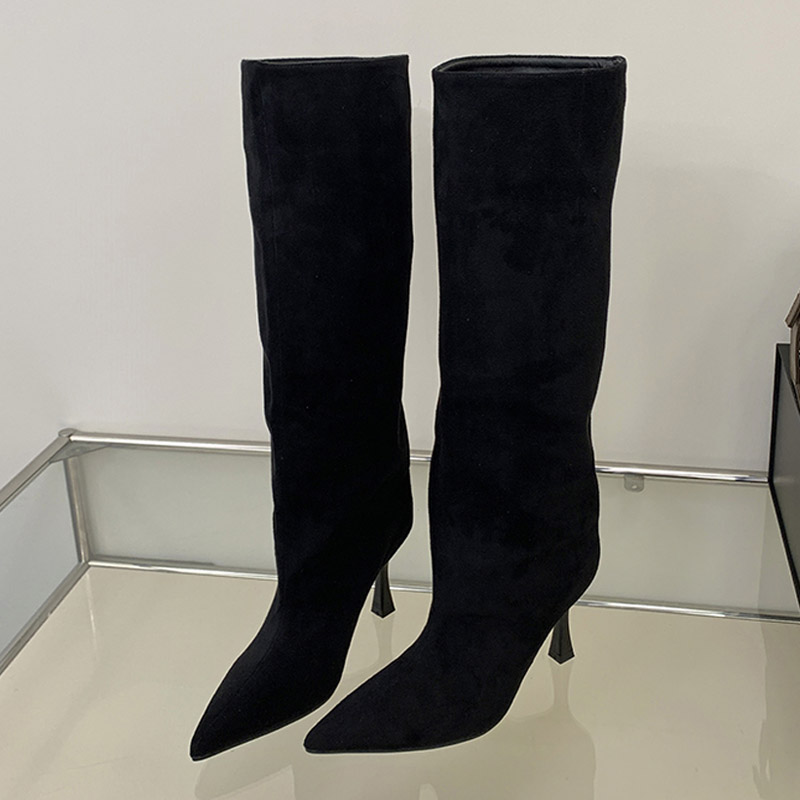 Eilyken Winter Retro Design Po - Knee High Boots Women ulasan dan harga