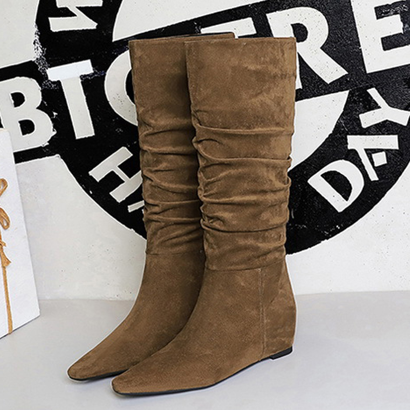 BIGTREE New Autumn Winter Desi - Knee High Boots Women ulasan dan harga